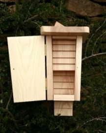 Bat box, dubble chamber