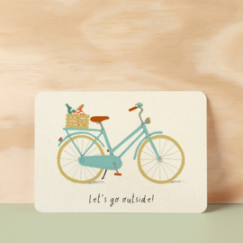 Postcard | Let’s go outside!