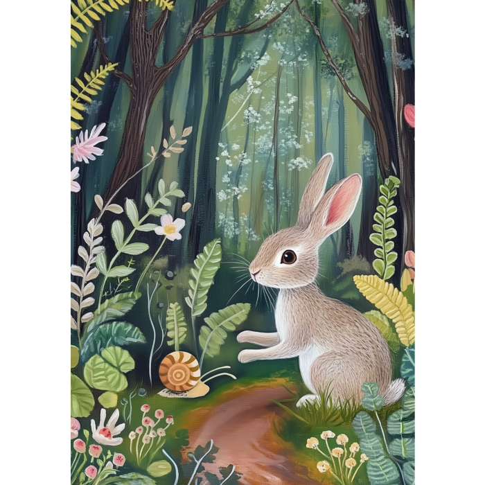 Forest friends | Rabit and Snail