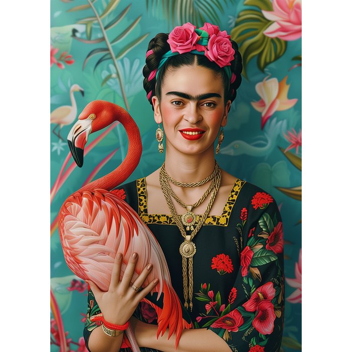 Frida Kahlo |  Flamingo