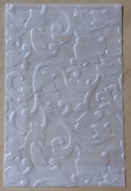 BLOEMEN BAROK 10 Pergamijn enveloppen of  bruine loonzakjes