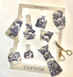 Herbarium Vazen Nr. 1 'Rotterdams blauw'