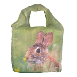 opvouwbaar boodschappentasje Konijntje