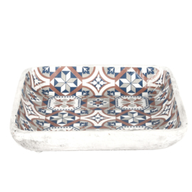 Portuguese tiles birdbath