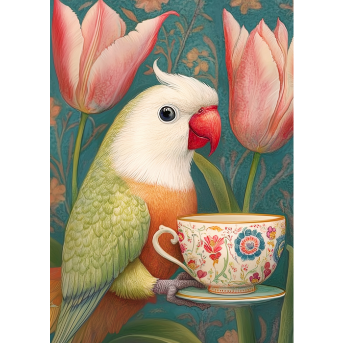 Animal Tea Time | Tropical Bird
