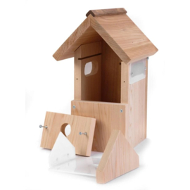 Camera Ready Bird Box, Pitched Roof