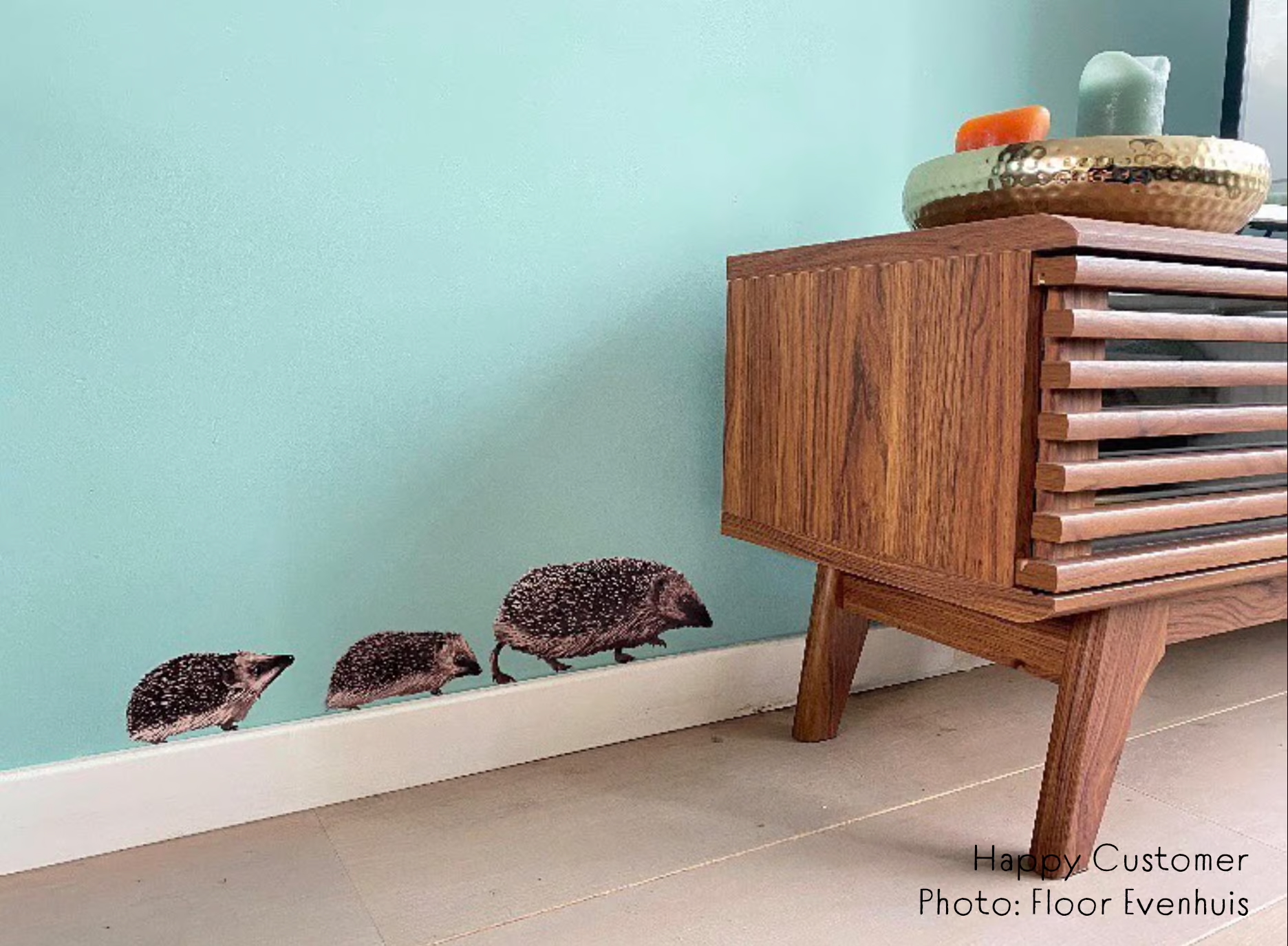 Egel | Muur-, Camperstickers