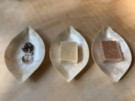 Schaaltje Capiz schelp Lemon WIT