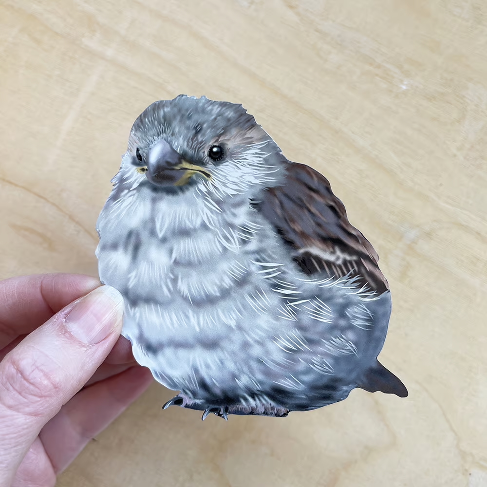 Huismus 2 | Muur-, Camperstickers