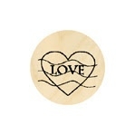 Stempel Love 19 mm