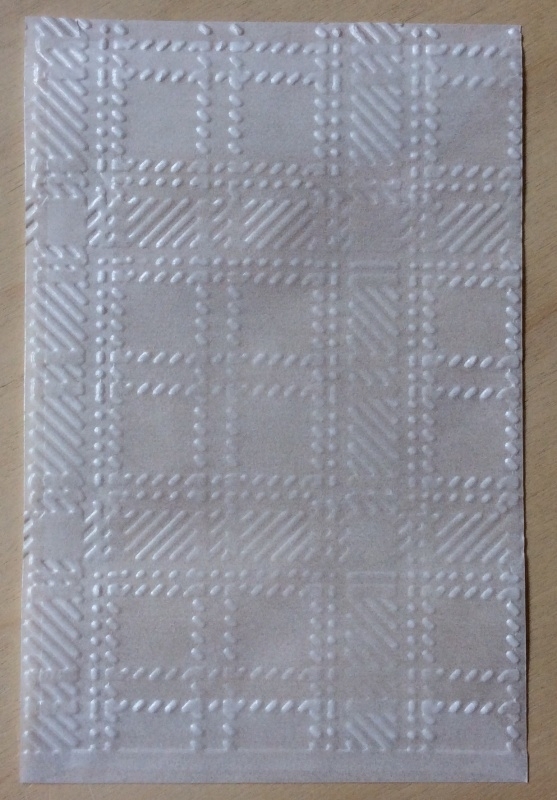 BURBERRY RUITJE 10 Pergamijn enveloppen of bruine loonzakjes