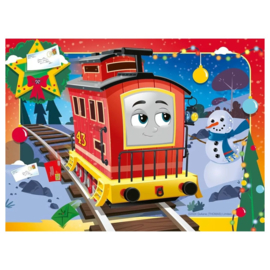 Thomas de Trein kerstpuzzels - 12/16/20/24 stukjes