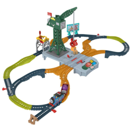 Talking Cranky Delivery Set Trackmaster