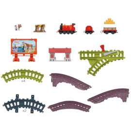 James and the Cow Corral Speelset Push Along