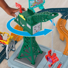 Talking Cranky Delivery Set Trackmaster