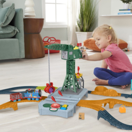 Talking Cranky Delivery Set Trackmaster
