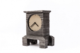 Cut-out tall clock