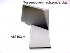 Tussenbodem rechts onder plaat 2cv zincor