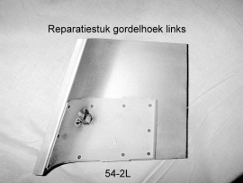 Reparatie deel gordelhoek links 2cv zincor