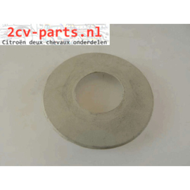 Rubber tankbuis in scherm grijs