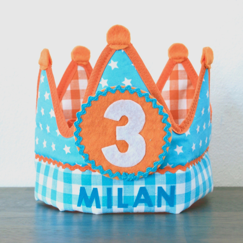 Drijvende kracht boog buitenste Verjaardagskroon Milan | Kronen voor jongens | Ukkespul