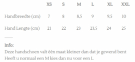 Ideal menhandschoen Standard