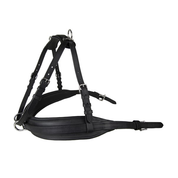 Ideal LeatherTech Borst met strengen en strenggespen