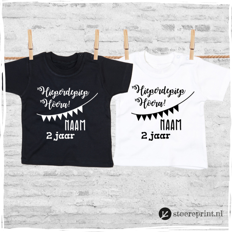 Verbazingwekkend Verjaardag | Shirts en rompers zwart-wit | stoereprint.nl NP-69