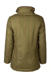Rydale Dames Wrelton Tweed Jas Dark Green Check