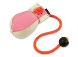 Dummy Ball roze/wit