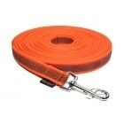 Lange lijn nylon/rubber 20mm - 5m oranje