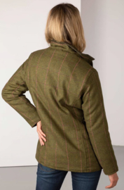Rydale Dames Wrelton Tweed Jas Dark Green Check