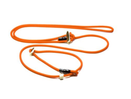 Schouderlijn `Hunting profi silent` 280cm met geweistop neon oranje