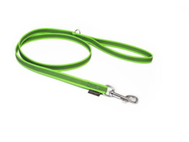 Puppy Starter set halsband + lijn - nylon rubber - neon groen