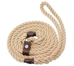 Dog Lead natural 12 mm