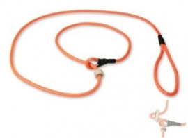 Field trial moxon lijn 6mm - 130cm met geweistop neon oranje