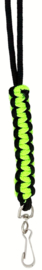 Sporting Saint Fluitkoord Cobra - Neon Green/Black