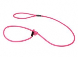 Biothane moxon lijn 8mm - 150cm - neon roze