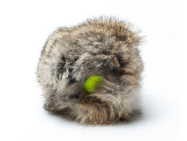 Mystique Tennisbal Met Konijnenvacht