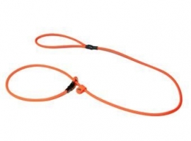Biothane moxon 6mm - 130cm neon oranje