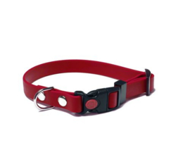 Puppy Starter set halsband + lijn - Biothane - rood