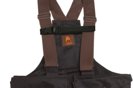 Firedog Chest Belt Dummyvest Nylon 20MM Zwart