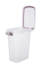 Trixie Voerton Kunststof Transparant Wit - 15 Liter