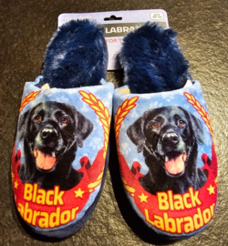 Plenty Gifts - Pet Slippers - Black Labrador