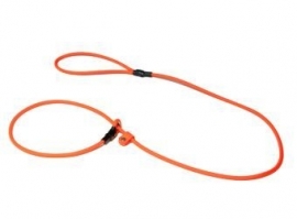 BioThane Moxon 6mm - 150mm neon oranje