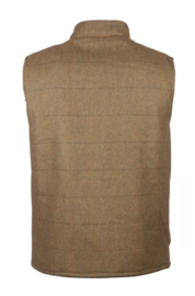 Rydale Heren Derby Tweed Gilet Mid Check
