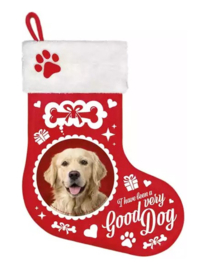 Kerstsok Golden Retriever