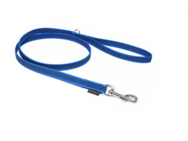Puppy Starter set halsband + lijn - nylon rubber - blauw