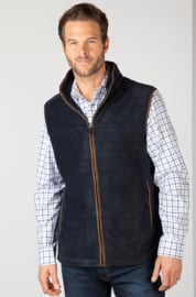 Rydale Heren Huggate Fleece Gilet Ink