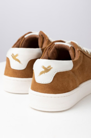 Rydale Dames Helmsley Suede Trainer Tan